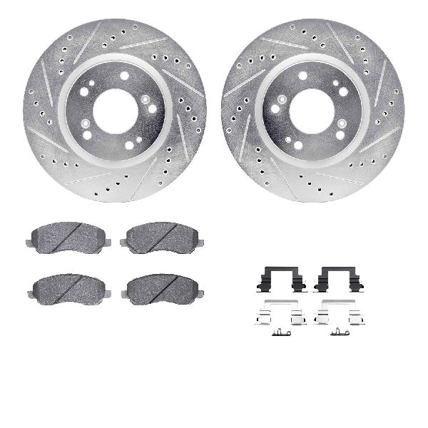 2006-2012 Mitsubishi Eclipse Disc Brake Kit - Front (Dynamic Friction)