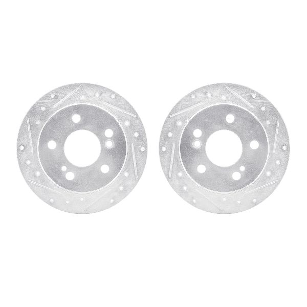 1984-1993 Mercedes-Benz 190E Disc Brake Rotor Set - Rear (Dynamic Friction)