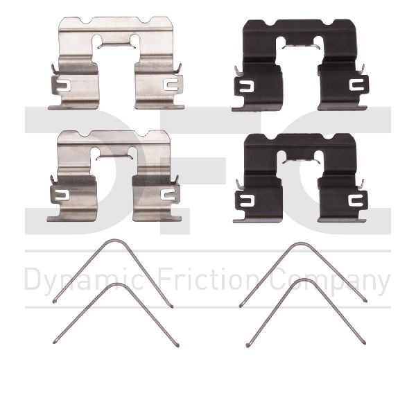 2018-2020 Hyundai Elantra GT Disc Brake Hardware Kit - Rear (Dynamic Friction)