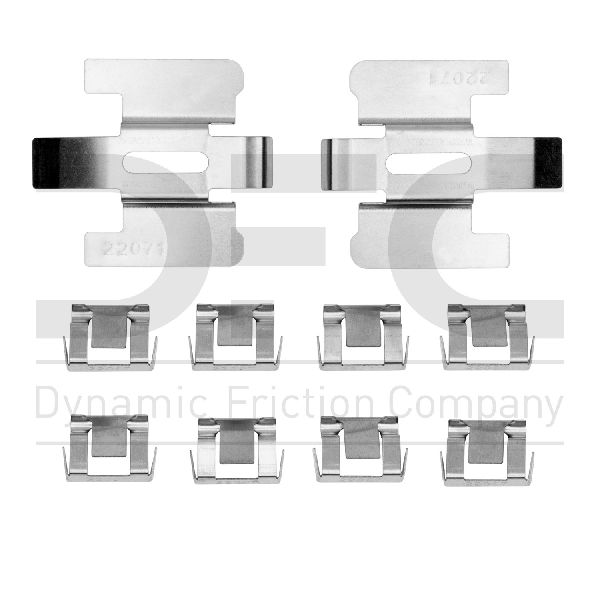 1994-2004 Ford Mustang Disc Brake Hardware Kit - Rear (Dynamic Friction)