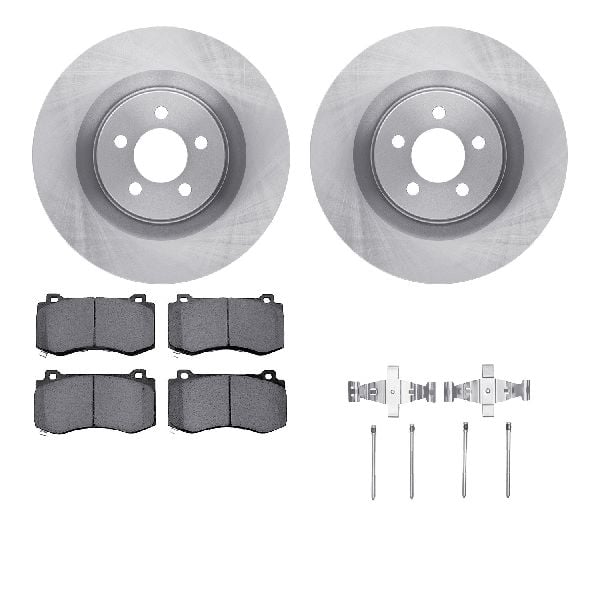 2006-2008 Dodge Magnum Disc Brake Kit - Front (Dynamic Friction)