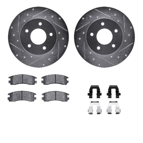 1994-1997 Cadillac DeVille Disc Brake Kit - Rear (Dynamic Friction)