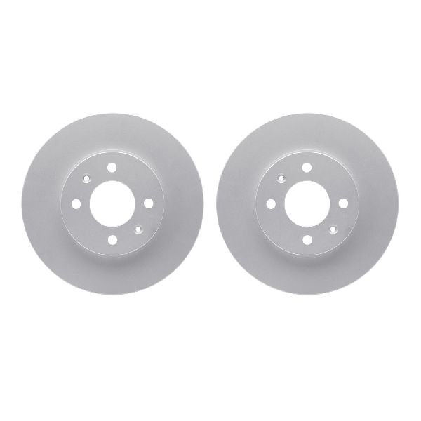 2012-2017 Hyundai Accent Disc Brake Rotor Set - Front (Dynamic Friction)
