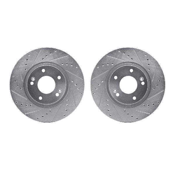 2010-2015 Hyundai Tucson Disc Brake Rotor Set - Front (Dynamic Friction)