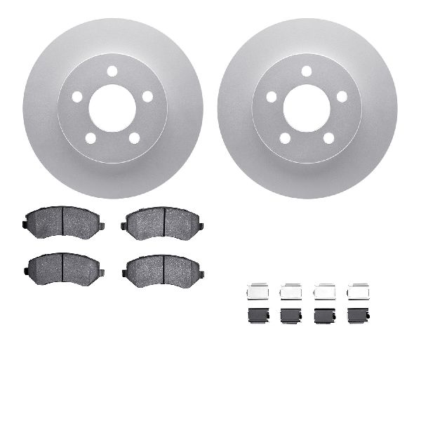 2002-2007 Jeep Liberty Disc Brake Kit - Front (Dynamic Friction)