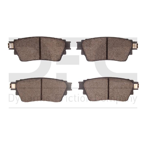 2018-2022 Mitsubishi Outlander PHEV Disc Brake Pad Set - Rear (Dynamic Friction)