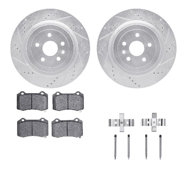 2010-2024 Chevrolet Camaro Disc Brake Kit - Rear (Dynamic Friction)