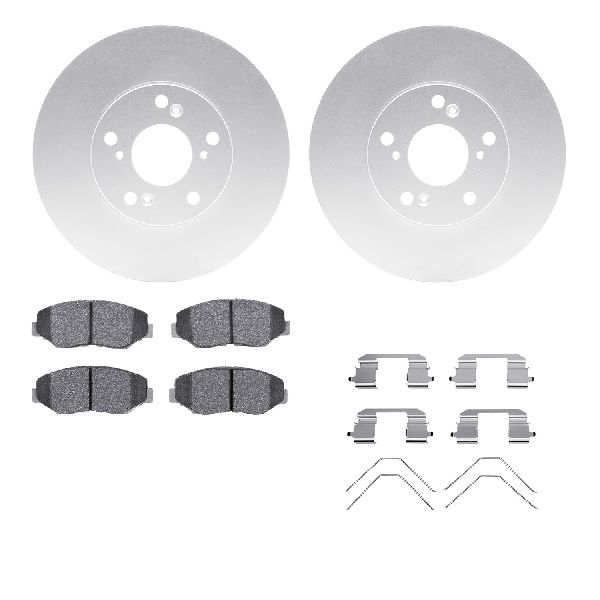 2003-2011 Honda Element Disc Brake Kit - Front (Dynamic Friction)