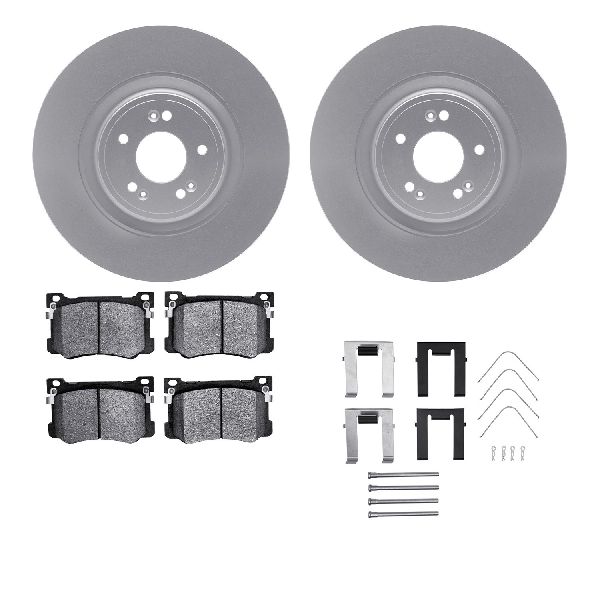 2018-2020 Genesis G80 Disc Brake Kit - Front (Dynamic Friction)