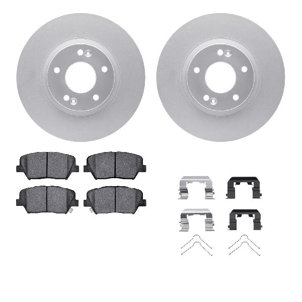 2011-2013 Kia Sorento Disc Brake Kit - Front (Dynamic Friction)