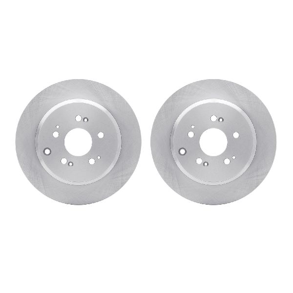 2009-2015 Honda Pilot Disc Brake Rotor Set - Rear (Dynamic Friction)