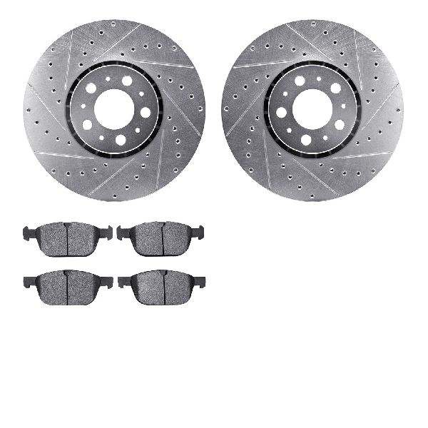 2003-2014 Volvo XC90 Disc Brake Kit - Front (Dynamic Friction)