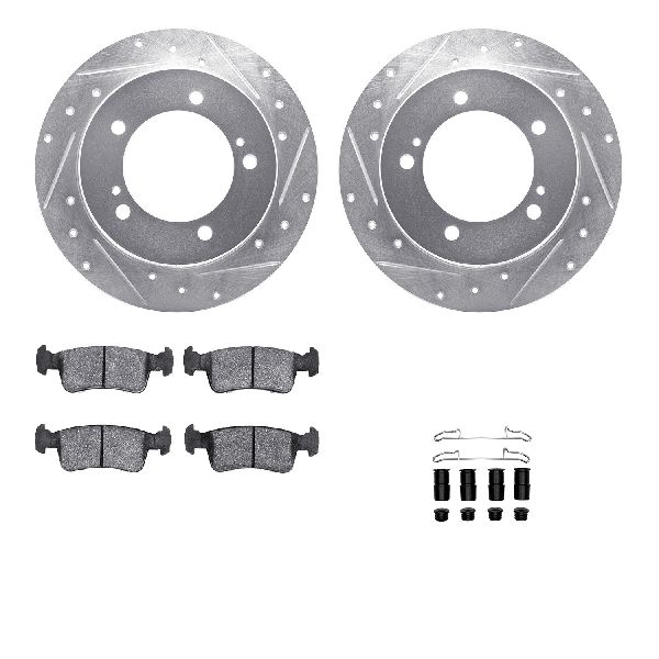 1986-1994 Suzuki Samurai Disc Brake Kit - Front (Dynamic Friction)