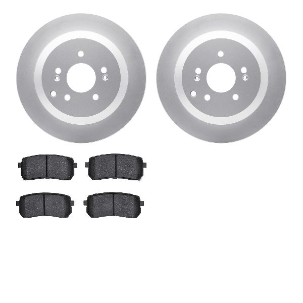 2007-2012 Hyundai Veracruz Disc Brake Kit - Rear (Dynamic Friction)