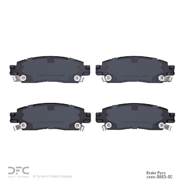2007-2010 Saturn Outlook Disc Brake Pad Set - Rear (Dynamic Friction)