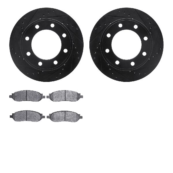 2005-2007 Ford F-350 Super Duty Disc Brake Kit - Rear (Dynamic Friction)