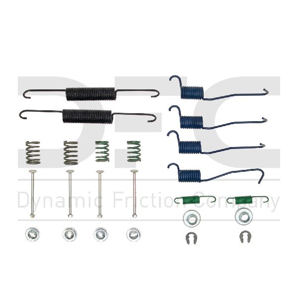 1990-1993 Mazda B2600 Drum Brake Hardware Kit - Rear (Dynamic Friction)
