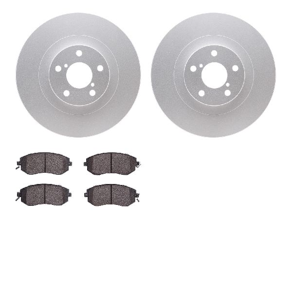 2013-2014 Subaru Legacy Disc Brake Kit - Front (Dynamic Friction)