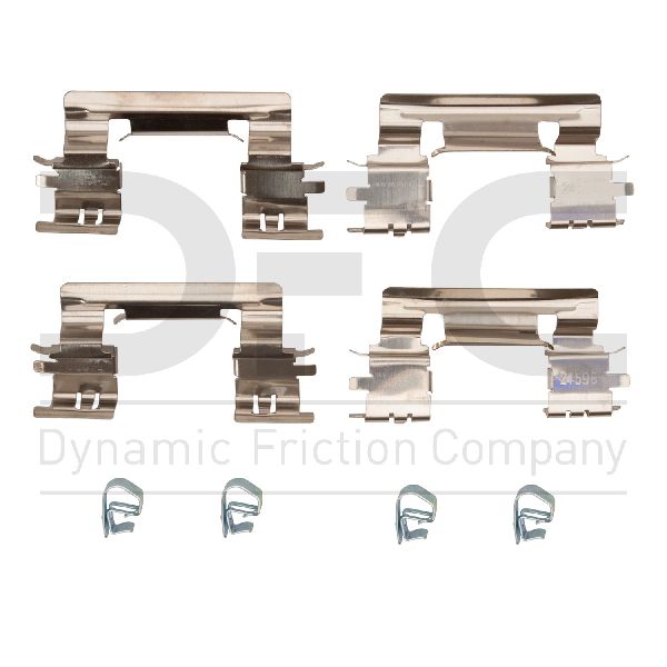 2009-2015 Lexus IS250 Disc Brake Hardware Kit - Front (Dynamic Friction)