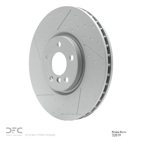 2015-2019 Mini Cooper Disc Brake Rotor - Front (Dynamic Friction)