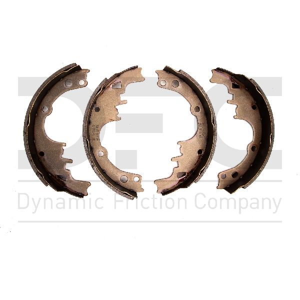 1967-1969 Pontiac Firebird Drum Brake Shoe Set - Front (Dynamic Friction)