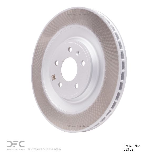 2015-2018 Porsche Macan Disc Brake Rotor - Rear (Dynamic Friction)