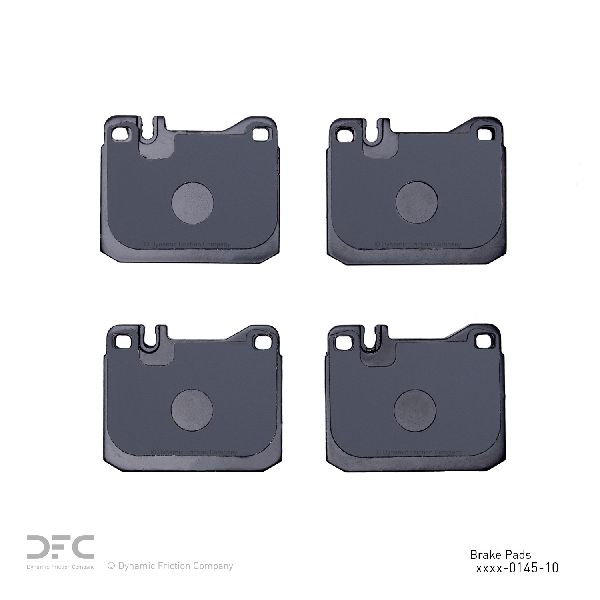 1988-1991 Mercedes-Benz 300SE Disc Brake Pad Set - Front (Dynamic Friction)