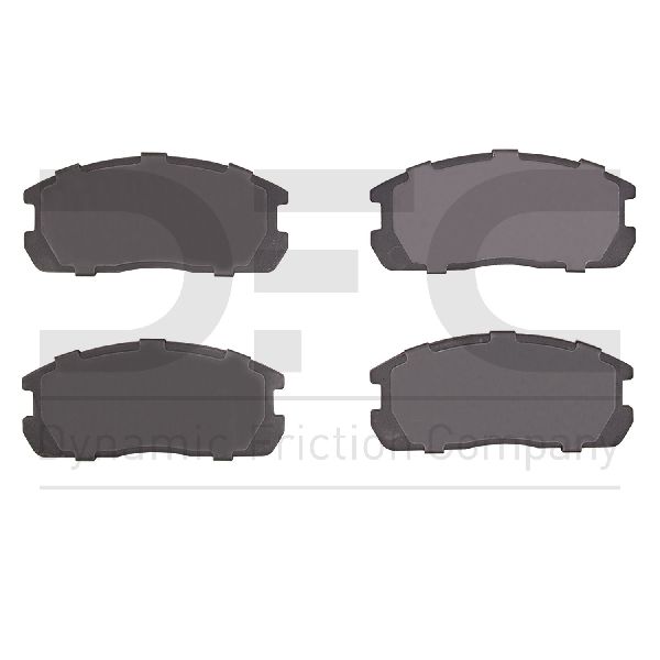 1985-1990 Mitsubishi Mirage Disc Brake Pad Set - Front (Dynamic Friction)
