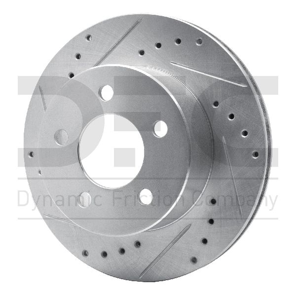 1990-1999 Jeep Cherokee Disc Brake Rotor - Front Left (Dynamic Friction)