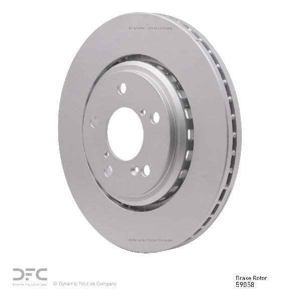 2017-2025 Honda Ridgeline Disc Brake Rotor - Front (Dynamic Friction)