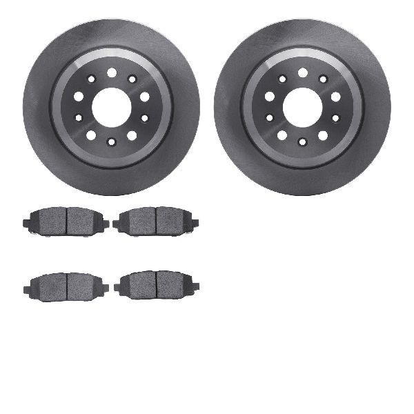 2018-2022 Jeep Wrangler Disc Brake Kit - Rear (Dynamic Friction)