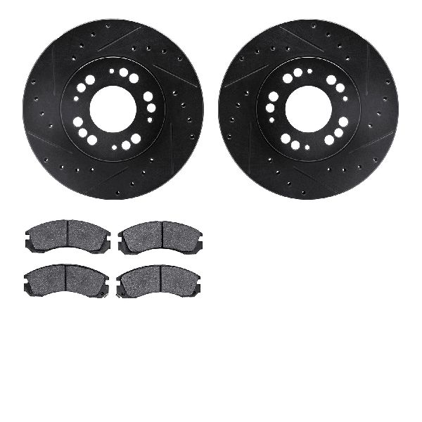 1992-2000 Mitsubishi Eclipse Disc Brake Kit - Front (Dynamic Friction)