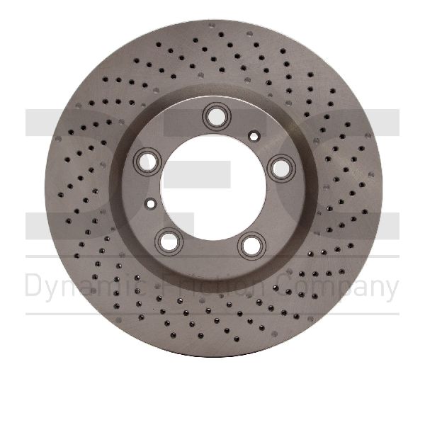2013-2016 Porsche Boxster Disc Brake Rotor - Front Right (Dynamic Friction)