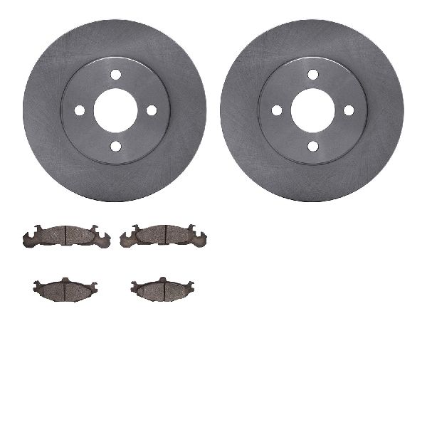 1984-1988 Dodge 600 Disc Brake Kit - Front (Dynamic Friction)