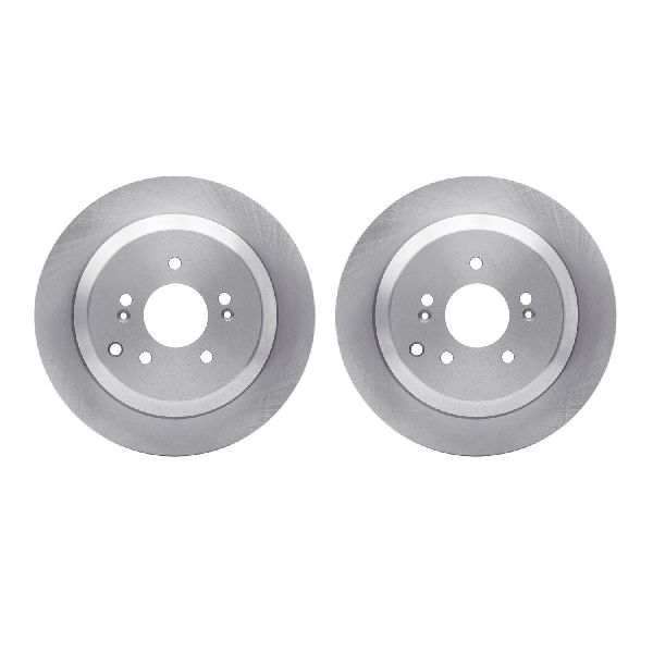 2007-2012 Hyundai Veracruz Disc Brake Rotor Set - Rear (Dynamic Friction)