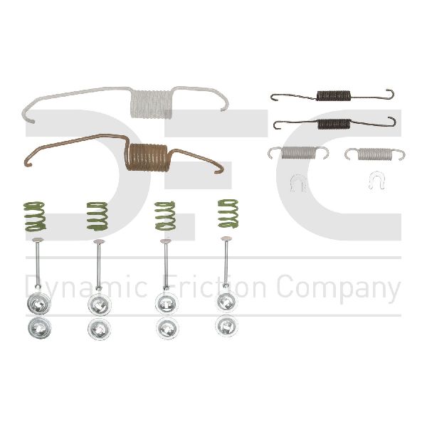 2003-2006 Pontiac Vibe Drum Brake Hardware Kit - Rear (Dynamic Friction)