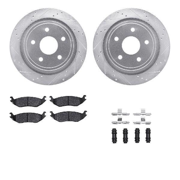 2002-2010 Dodge Ram 1500 Disc Brake Kit - Rear (Dynamic Friction)