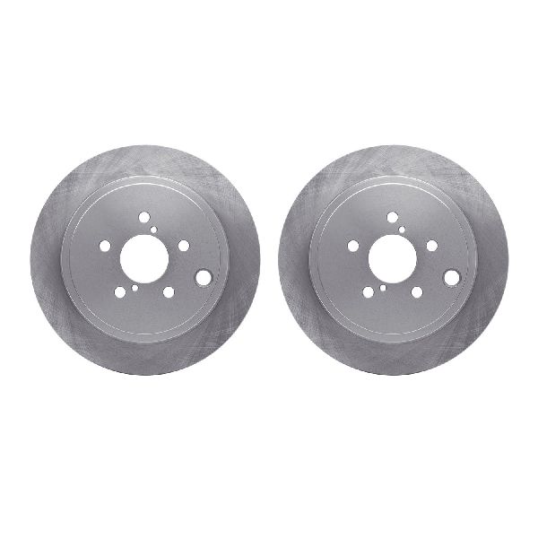 2013-2024 Subaru BRZ Disc Brake Rotor Set - Rear (Dynamic Friction)