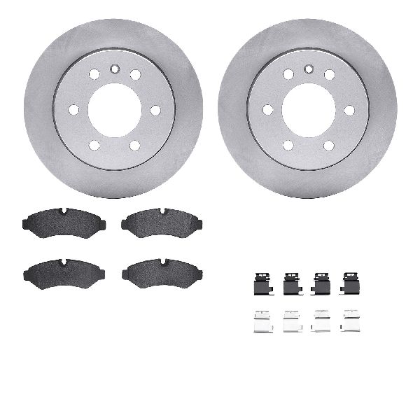 2019-2022 Mercedes-Benz Sprinter 2500 Disc Brake Kit - Rear (Dynamic Friction)