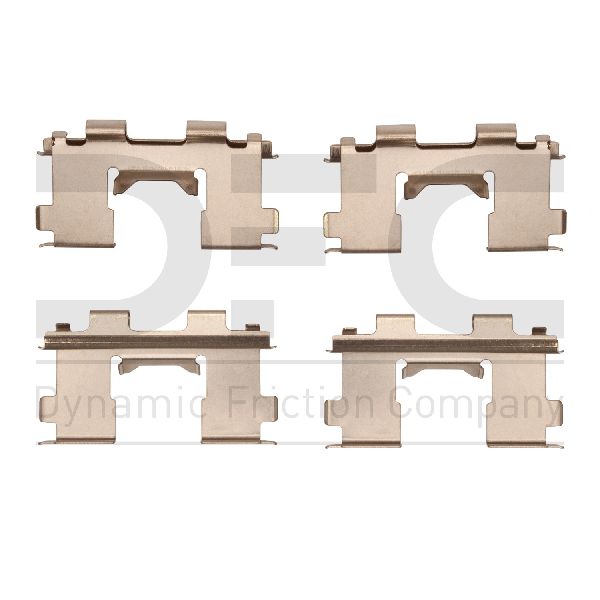 1998-2004 Chevrolet Tracker Disc Brake Hardware Kit - Front (Dynamic Friction)