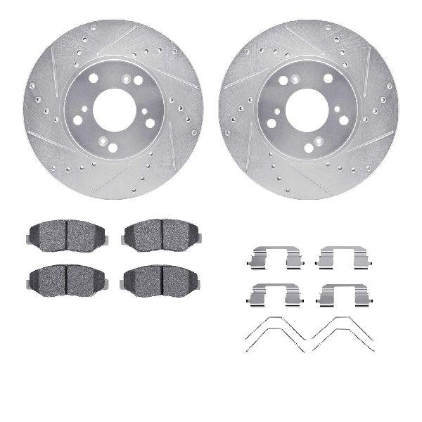 2003-2011 Honda Element Disc Brake Kit - Front (Dynamic Friction)