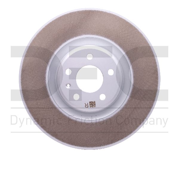 2015-2023 Porsche Macan Disc Brake Rotor - Front Right (Dynamic Friction)