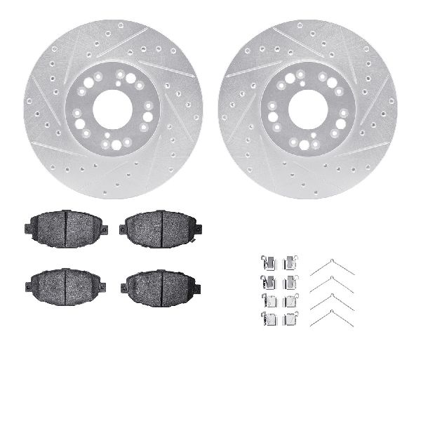 1999-2000 Lexus SC300 Disc Brake Kit - Front (Dynamic Friction)