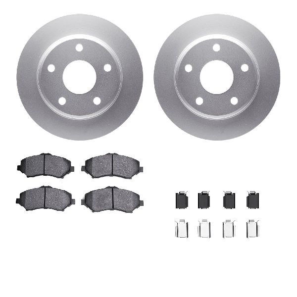 2009-2013 Dodge Journey Disc Brake Kit - Front (Dynamic Friction)