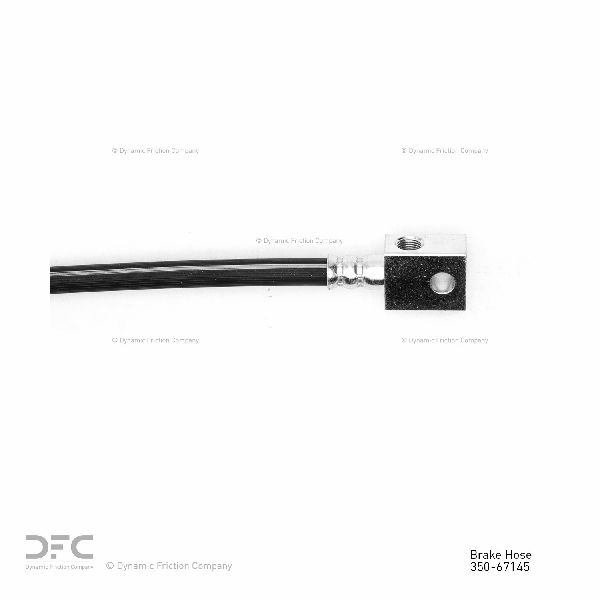 1986 Nissan 720 Brake Hydraulic Hose - Rear (Dynamic Friction)