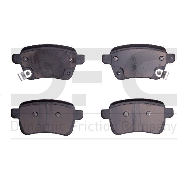 2014-2019 Fiat 500L Disc Brake Pad Set - Rear (Dynamic Friction)