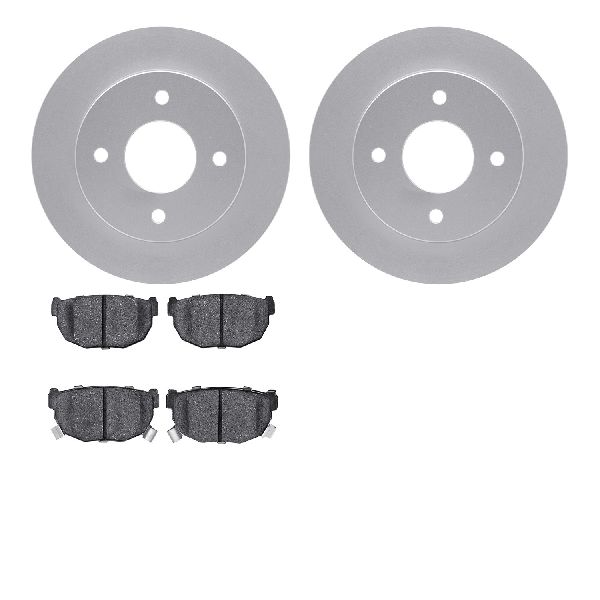 1989-1998 Nissan 240SX Disc Brake Kit - Rear (Dynamic Friction)