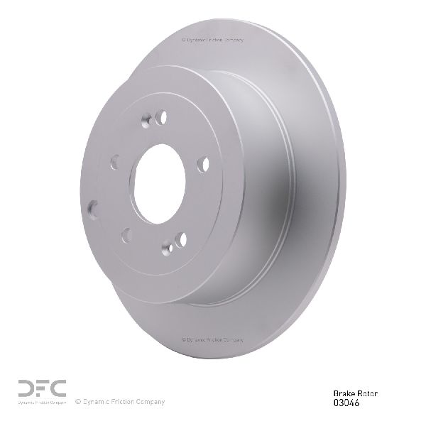 2007-2009 Hyundai Santa Fe Disc Brake Rotor - Rear (Dynamic Friction)