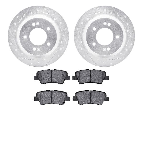 2014-2017 Kia Rondo Disc Brake Kit - Rear (Dynamic Friction)