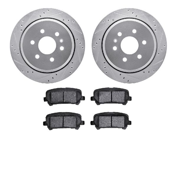 2015-2020 GMC Canyon Disc Brake Kit - Rear (Dynamic Friction)